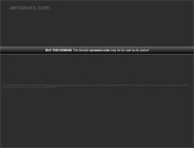 Tablet Screenshot of aeroworx.com